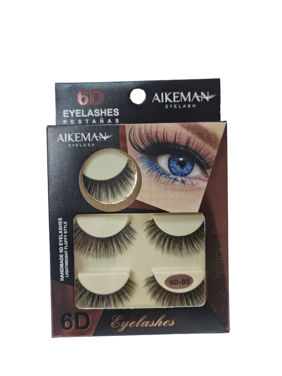 Aikeman Eyelash 3 pair